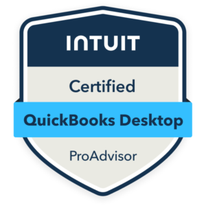 Intuit Certified QuickBooks Desktop ProAdvisor